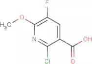 2-Chloro-5-fluoro-6-methoxynicotinic acid