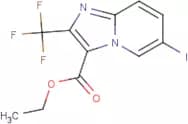 Ethyl 6-iodo-2-(trifluoromethyl)imidazo[1,2-a]pyridine-3-carboxylate
