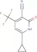 6-Cyclopropyl-1,2-dihydro-2-oxo-4-(trifluoromethyl)pyridine-3-carbonitrile