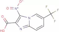 3-Nitro-6-(trifluoromethyl)imidazo[1,2-a]pyridine-2-carboxylic acid