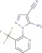 5-Amino-1-[3-(trifluoromethyl)pyridin-2-yl]-1H-pyrazole-4-carbonitrile