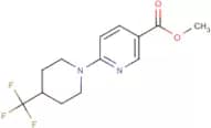 Methyl 6-[4-(trifluoromethyl)piperidino]nicotinate
