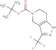 4,5,6,7-Tetrahydro-3-(trifluoromethyl)-1H-pyrazolo[4,3-c]pyridine,  N5-BOC protected