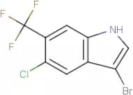 3-Bromo-5-chloro-6-(trifluoromethyl)-1H-indole