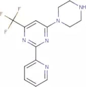 4-Piperazino-2-(2-pyridinyl)-6-(trifluoromethyl)pyrimidine