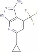 3-Amino-6-cyclopropyl-4-(trifluoromethyl)-1H-pyrazolo[3,4-b]pyridine