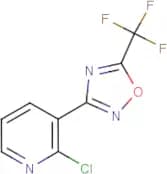 2-Chloro-3-[5-(trifluoromethyl)-1,2,4-oxadiazol-3-yl]pyridine