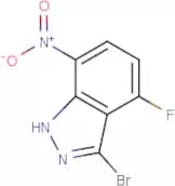 3-Bromo-4-fluoro-7-nitro-1H-indazole