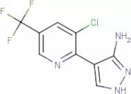 4-[3-Chloro-5-(trifluoromethyl)-2-pyridinyl]-1H-pyrazol-3-amine
