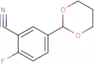 5-(1,3-Dioxan-2-yl)-2-fluorobenzonitrile