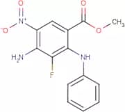 Methyl 4-amino-3-fluoro-5-nitro-2-(phenylamino)benzoate