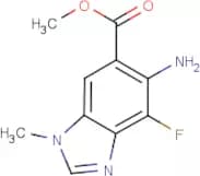 Methyl 5-amino-4-fluoro-1-methyl-1H-1,3-benzodiazole-6-carboxylate