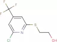 2-{[6-Chloro-4-(trifluoromethyl)pyridin-2-yl]sulfanyl}ethan-1-ol