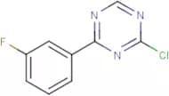 2-Chloro-4-(3-fluorophenyl)-1,3,5-triazine