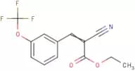 Ethyl 2-cyano-3-[3-(trifluoromethoxy)phenyl]prop-2-enoate