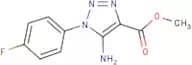 Methyl 5-amino-1-(4-fluorophenyl)-1H-1,2,3-triazole-4-carboxylate