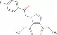 Dimethyl 1-[2-(4-fluorophenyl)-2-oxoethyl]-1H-1,2,3-triazole-4,5-dicarboxylate