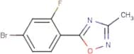 5-(4-Bromo-2-fluorophenyl)-3-methyl-1,2,4-oxadiazole