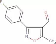 3-(4-Fluorophenyl)-5-methylisoxazole-4-carboxaldehyde