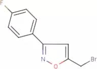 5-(Bromomethyl)-3-(4-fluorophenyl)isoxazole