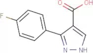 3-(4-Fluorophenyl)-1H-pyrazole-4-carboxylic acid