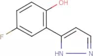 4-Fluoro-2-(1H-pyrazol-5-yl)phenol