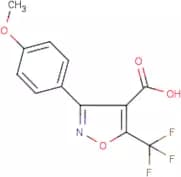3-(4-Methoxyphenyl)-5-(trifluoromethyl)isoxazole-4-carboxylic acid
