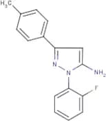 1-(2-Fluorophenyl)-3-(4-methylphenyl)-1H-pyrazol-5-amine