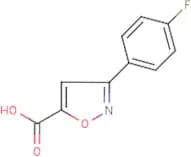 3-(4-Fluorophenyl)isoxazole-5-carboxylic acid
