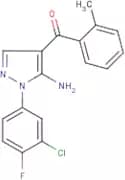[5-Amino-1-(3-chloro-4-fluorophenyl)-1H-pyrazol-4-yl](2-methylphenyl)methanone