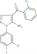 [5-Amino-1-(3-chloro-4-fluorophenyl)-1H-pyrazol-4-yl](2-chlorophenyl)methanone