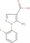 5-Amino-1-(2-fluorophenyl)-1H-pyrazole-4-carboxylic acid