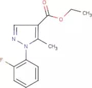 Ethyl 1-(2-fluorophenyl)-5-methyl-1H-pyrazole-4-carboxylate