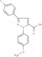 3-(4-Fluorophenyl)-1-(4-methoxyphenyl)-1H-pyrazole-5-carboxylic acid