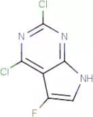 2,4-Dichloro-5-fluoro-7H-pyrrolo[2,3-d]pyrimidine