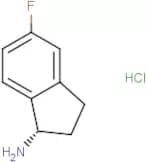 (S)-5-Fluoro-2,3-dihydro-1H-inden-1-amine hydrochloride