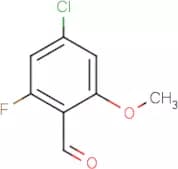 4-Chloro-2-fluoro-6-methoxybenzaldehyde