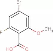 4-Bromo-2-fluoro-6-methoxybenzoic acid
