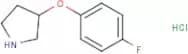 3-(4-Fluorophenoxy)pyrrolidine hydrochloride