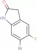 6-Bromo-5-fluoroindolin-2-one