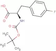 4-Fluoro-D-phenylalanine, N-BOC protected