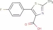 rac-5-(4-Fluorophenyl)-2-methyl-1,3-thiazole-4-carboxylic acid