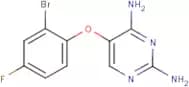 5-(2-Bromo-4-fluorophenoxy)pyrimidine-2,4-diamine