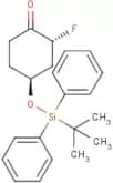 (2R,4S)-4-[(tert-Butyl)(diphenyl)silyloxy]-2-fluorocyclohexan-1-one
