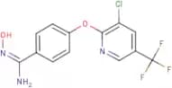 4-{[3-Chloro-5-(trifluoromethyl)-2-pyridinyl]oxy}-N'-hydroxybenzenecarboximidamide