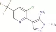 4-[3-Chloro-5-(trifluoromethyl)pyridin-2-yl]-1-methyl-1H-pyrazol-5-amine