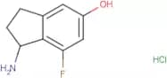 1-amino-7-fluoro-2,3-dihydro-1H-inden-5-ol hydrochloride