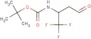 tert-butyl N-(1,1,1-trifluoro-4-oxobutan-2-yl)carbamate
