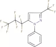 5(3)-(Heptafluoropropyl)-1-phenyl-3(5)-(trifluoromethyl)pyrazole