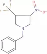 1-Benzyl-3-nitro-4-(trifluoromethyl)pyrrolidine